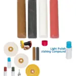 7‑Piece Metal Polishing & Buffing Kit for Drill with 4‑Pack Compound