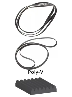 7‑Rib Poly‑V Belt 1975mm for John Lewis Tumble Dryer H7/H6