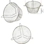 7" Stainless Steel Boiler Flue Guard – Round Outlet Basket K4