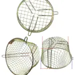 7" Zinc-Coated Round Anti-Theft Alarm Cage - Universal Vandalism Guard