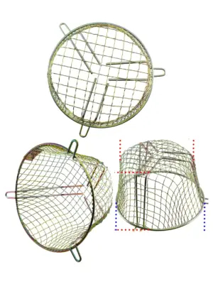 7" Zinc-Coated Round Anti-Theft Alarm Cage - Universal Vandalism Guard