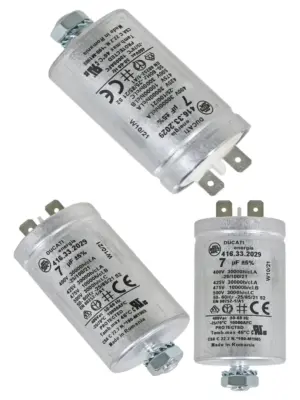 7µF Indesit Dryer Capacitor – Compatible with G75C, G84V, IDV65, IS70C