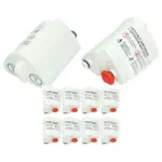 8-Pack Anti-Calc Filter Cartridges for Calor Steam Iron XD9060E0