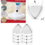 8‑Pack Microfiber Steam Mop Pads – Fits Pifco 6in1, 10in1 & 12in1