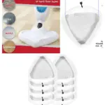 8 Pack Microfiber Steam Mop Pads – Fits Steamworks SW1 & Swan SS2010