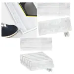 8‑Pack Microfibre Pads for Karcher EasyFix SC1‑SC5 Steam Cleaner
