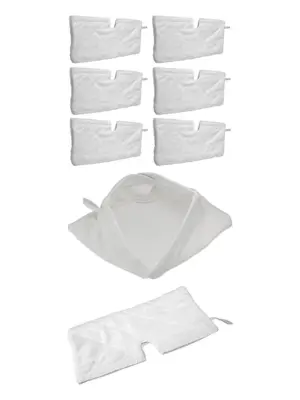8 Pack Microfibre Pocket Pads for Shark Steam Mop S3901 S4501 SM200