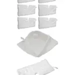 8-Pack Microfibre Replacement Pads for Shark Steam Mop S3502‑S3701