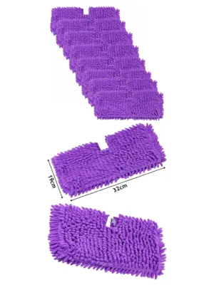 8-Pack Purple Pads for Shark Steam Mops