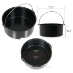 8-Piece Baking Pan Set for Ninja Foodi