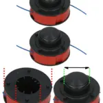 8m Trimmer Line and Spool Pack of 2 Fits B&Q PGT220/300 PWR220W/300W