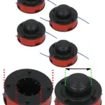 8m Trimmer Line & Spool Pack of 4 – Fits B&Q Power/Performance Models