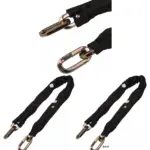 8mm Hardened Steel 3ft Security Chain Lock – Car & Garage Anti-Theft