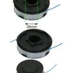 9m Twin Line & Spool for Gardenline GLR451 Weed Trimmer