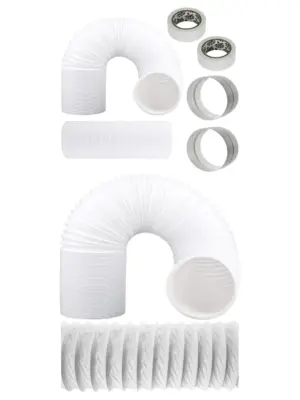 9m Universal Range Hood & AC Vent Hose Extension Kit – Flexible Pipe