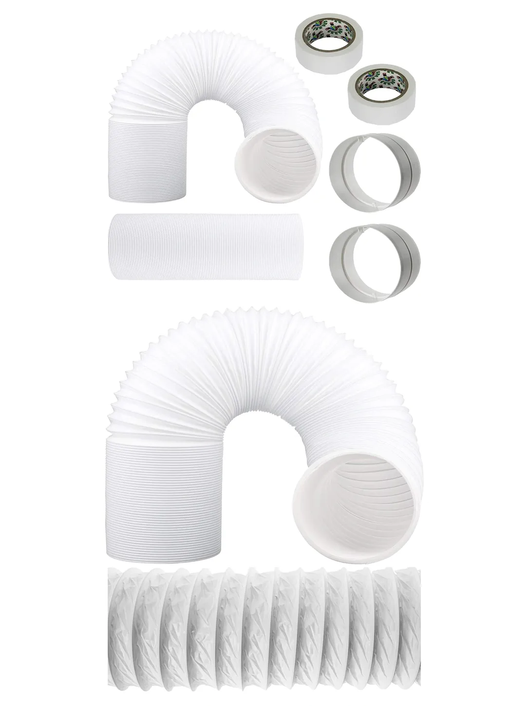 9m Universal Range Hood & AC Vent Hose Extension Kit – Flexible Pipe