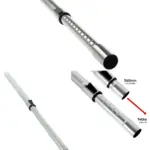 Adjustable 35mm Telescopic Vacuum Cleaner Extension Wand