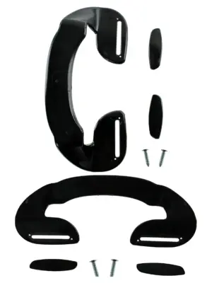 Adjustable Black Door Handle 190mm Replacement for CDA Fridge Freezer