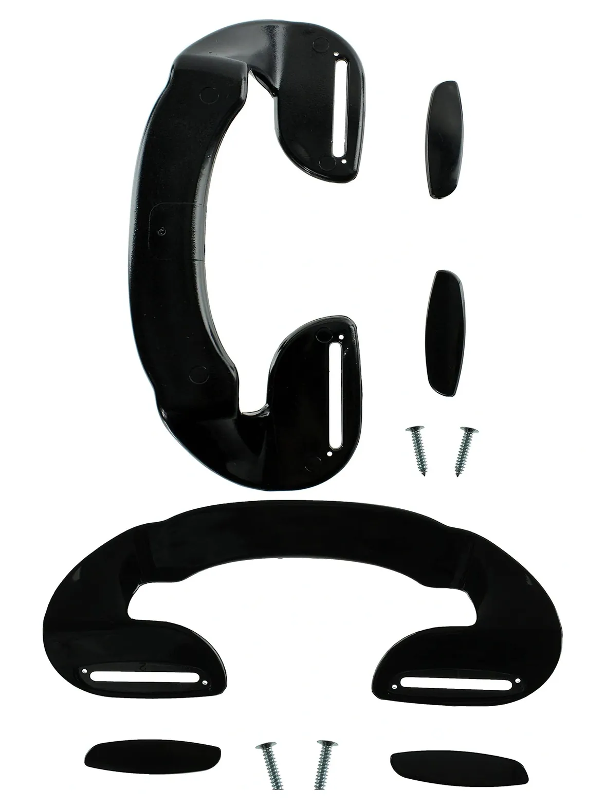 Adjustable Black Door Handle 190mm Replacement for CDA Fridge Freezer
