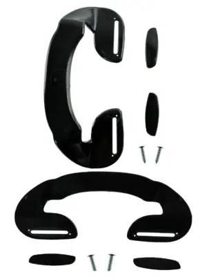 Adjustable Black Ergonomic Door Handle 190mm for Ariston Fridge