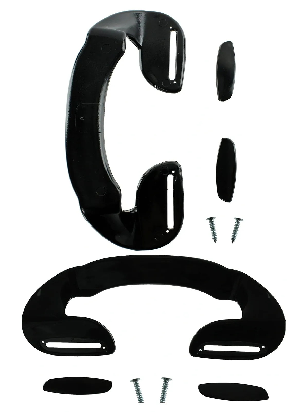 Adjustable Black Ergonomic Door Handle 190mm for Ariston Fridge