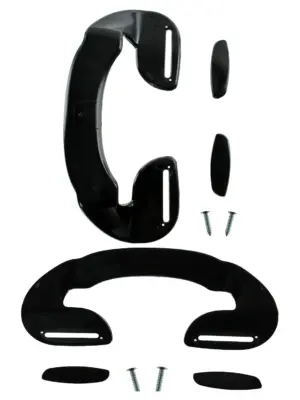 Adjustable Black Ergonomic Door Handle 190mm for Lamona Fridge Freezer