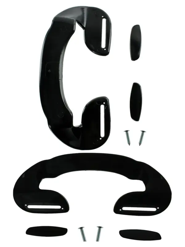 Adjustable Black Ergonomic Door Handle 190mm for Lamona Fridge Freezer