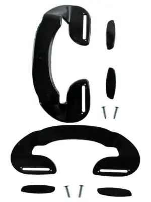 Adjustable Black Ergonomic Door Handle 190mm for Swan Fridge Freezer