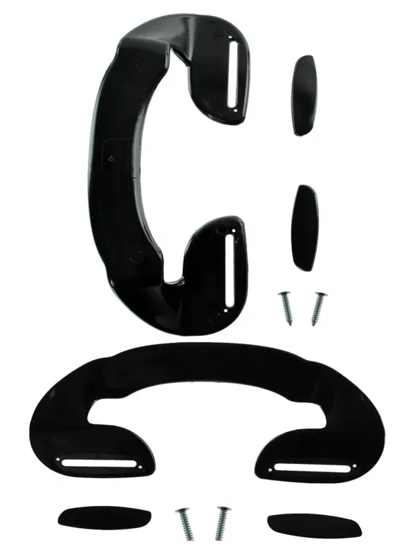 Adjustable Black Ergonomic Door Handle 190mm for Swan Fridge Freezer