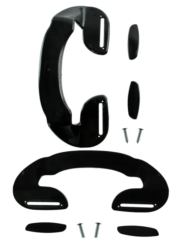 Adjustable Black Ergonomic Door Pull for LG Refrigerator