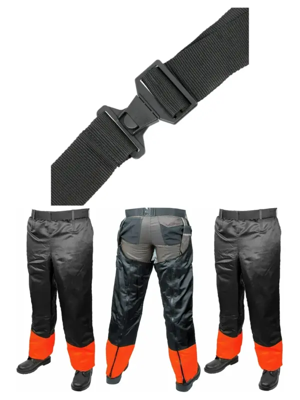 Adjustable Chainsaw Chaps for Forestry Safety – 31‑42 Inch Waist