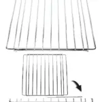 Adjustable Compact Oven Shelf for Caravan & Motorhome Stoves