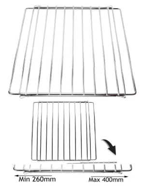 Adjustable Compact Oven Shelf for Caravan & Motorhome Stoves