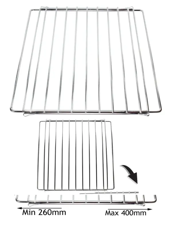 Adjustable Compact Oven Shelf for Caravan & Motorhome Stoves