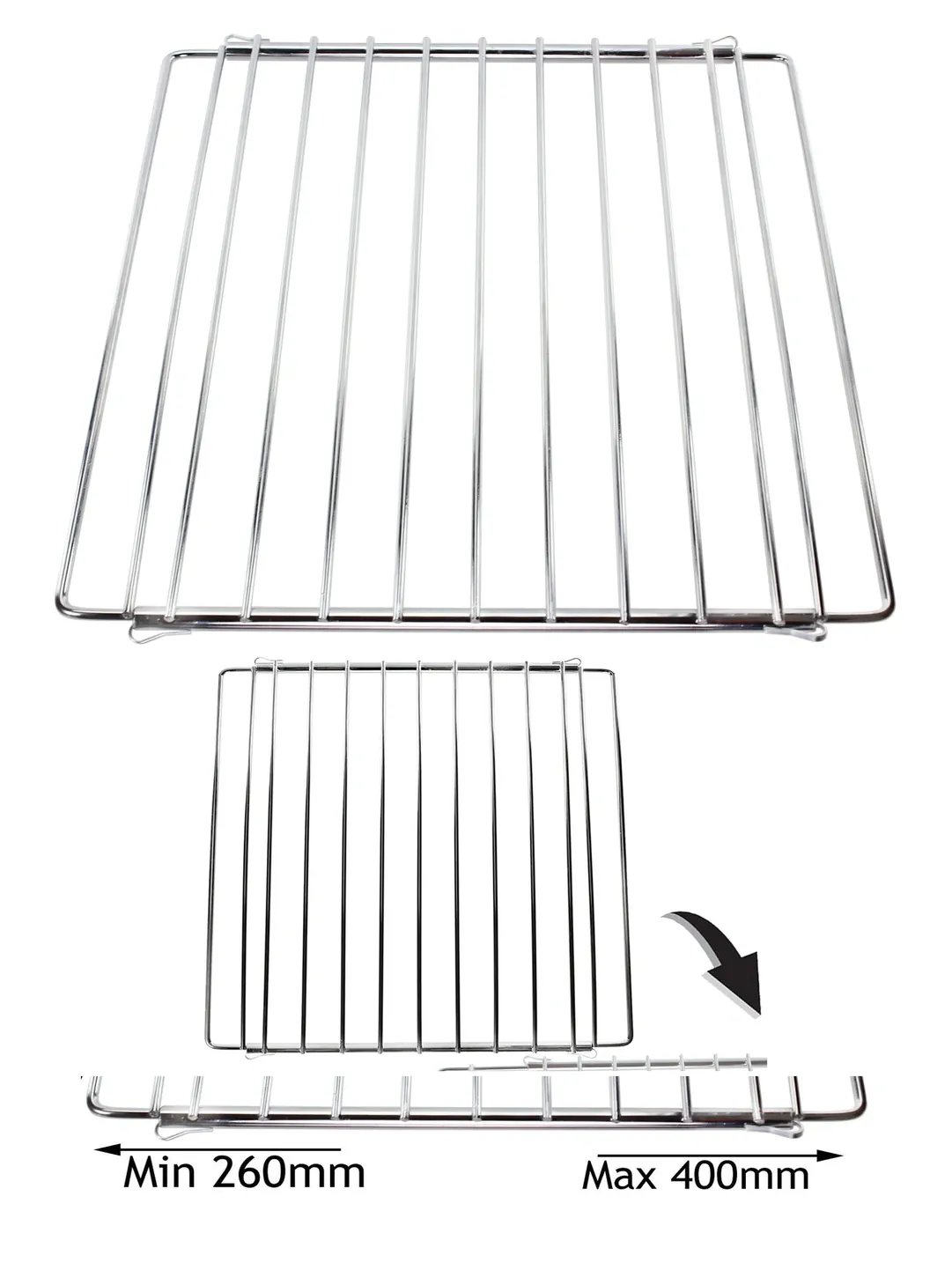 Adjustable Compact Oven Shelf for Caravan & Motorhome Stoves
