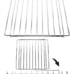 Adjustable Compact Oven Shelf for Caravan & RV Cookers
