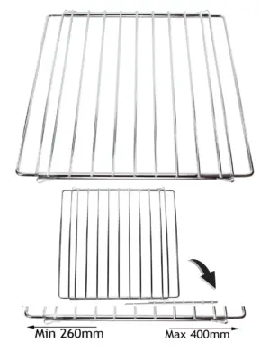 Adjustable Compact Oven Shelf for Caravan & RV Cookers