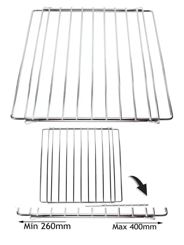 Adjustable Compact Oven Shelf for Caravan & RV Cookers