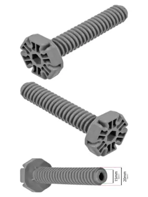 Adjustable Dishwasher Foot for Amica ADF1002X/ADF1202S/ADF1403X 110mm