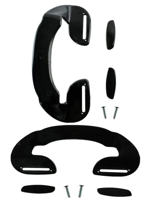 Adjustable ergonomic handle for Servis fridge freezer 190mm black