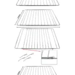 Adjustable Extendable Baking Shelf for Candy Oven – 2 Pack