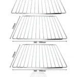 Adjustable Extendable Kitchen Oven Shelf – 310‑590mm, Pack of 2