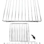 Adjustable Extendable Mini Oven Shelf for Caravan & Motorhome Cooking