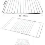 Adjustable Extendable Oven Rack for De'Longhi – 310‑590mm