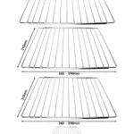 Adjustable Extendable Oven Shelf for Baumatic – 2 Pack, 310‑590 mm