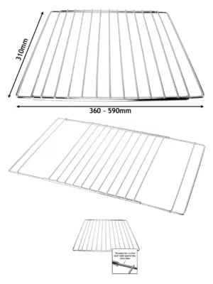 Adjustable Extendable Oven Shelf for Cooke & Lewis