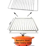 Adjustable Extendable Oven Shelf for Creda – 320‑620 mm