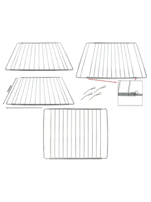 Adjustable Extendable Oven Shelf for De'Longhi