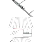 Adjustable Extendable Oven Shelf for Fagor – 310‑565 mm