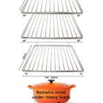 Adjustable Extendable Oven Shelf for Tricity Bendix – 2 Pack 320-620mm